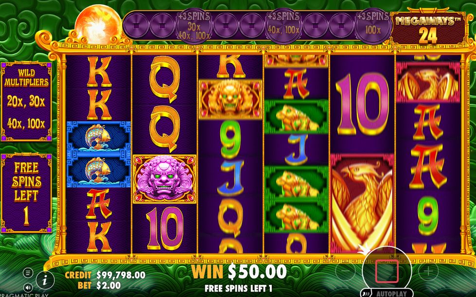 Free Spins: välj en av åtta rutor
