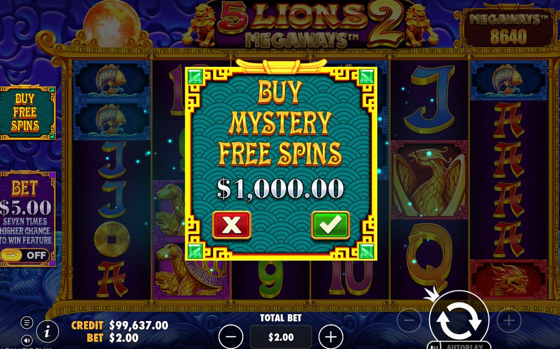 Level Up Coin-mätaren fylls och ger extra spins